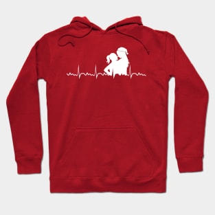 WayHaught Christmas Heartbeat - Happy Earpmas! Hoodie